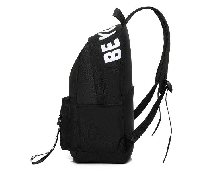 Teenager's Letter Printed School Backpack