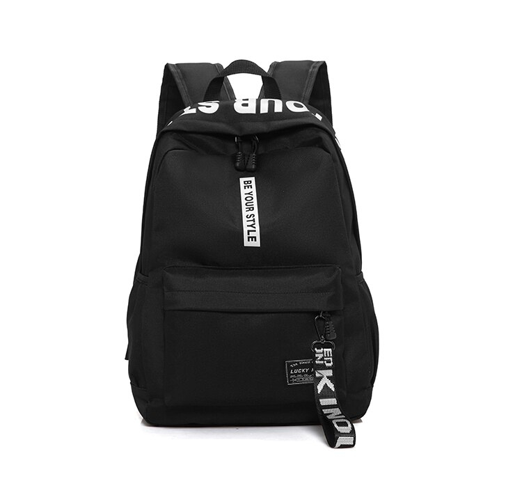 Teenager's Letter Printed School Backpack