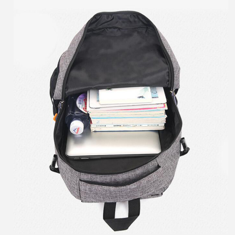 Teenager's Linen School Backpack
