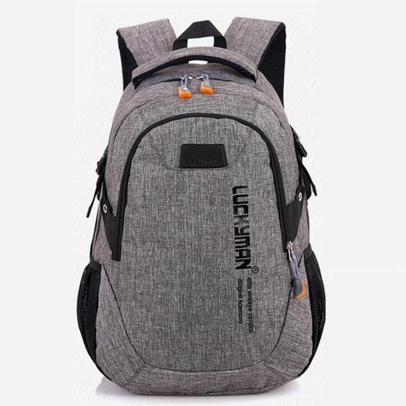 Teenager's Linen School Backpack