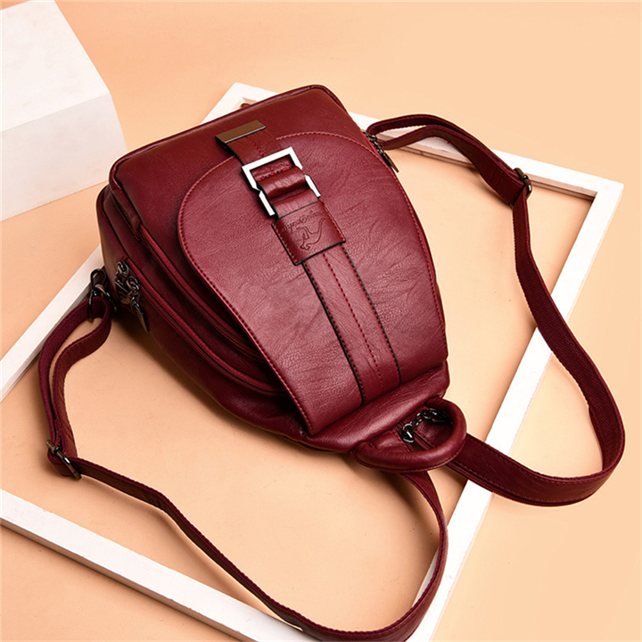 Leather Backpack for Women
