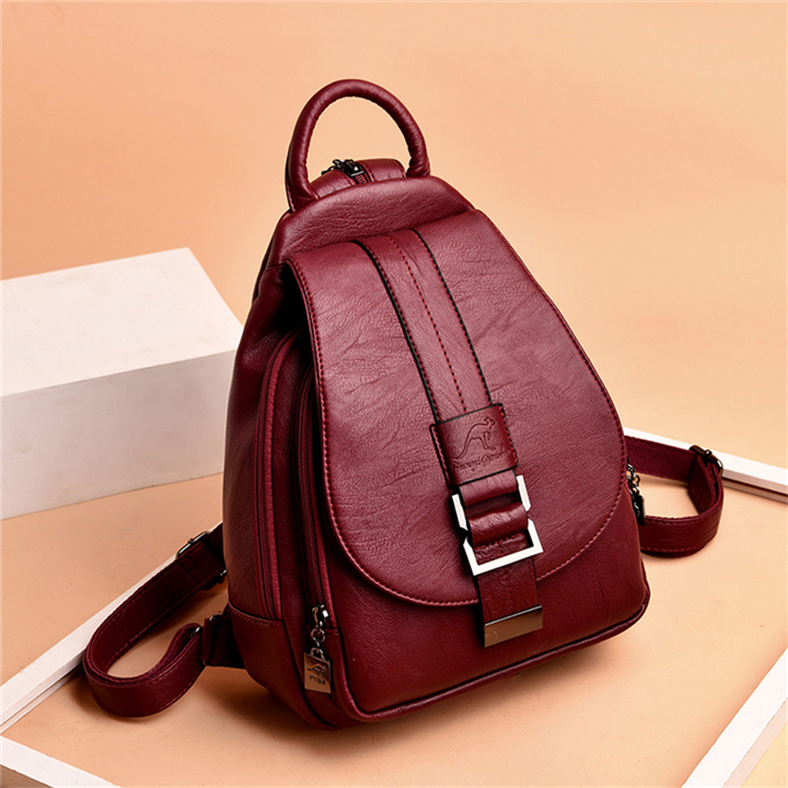Leather Backpack for Women