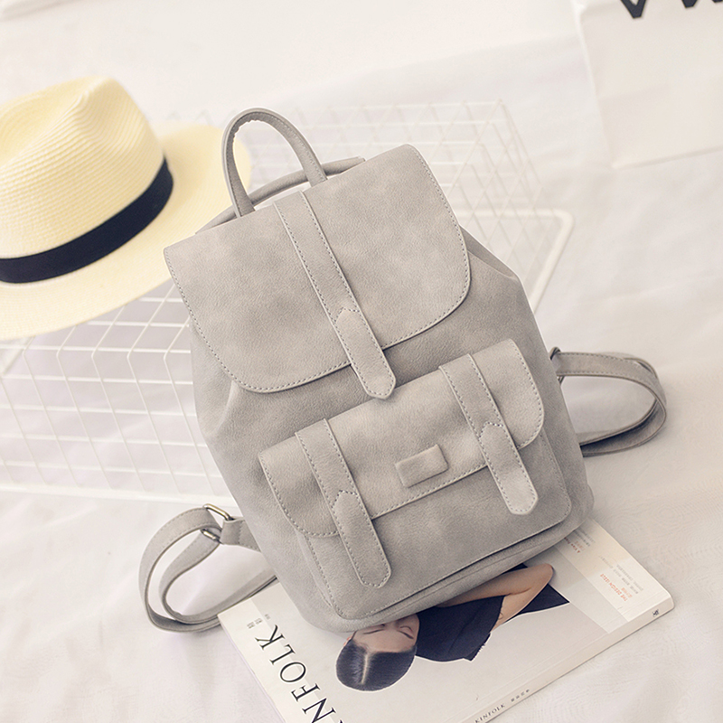 Vintage Solid Women's Backpack