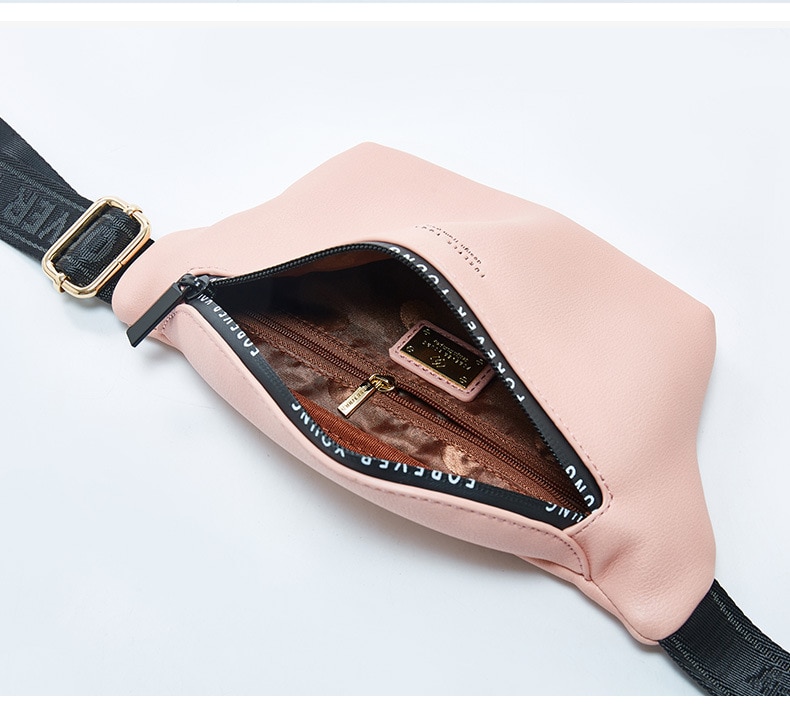 Multifunction PU Waist Bag