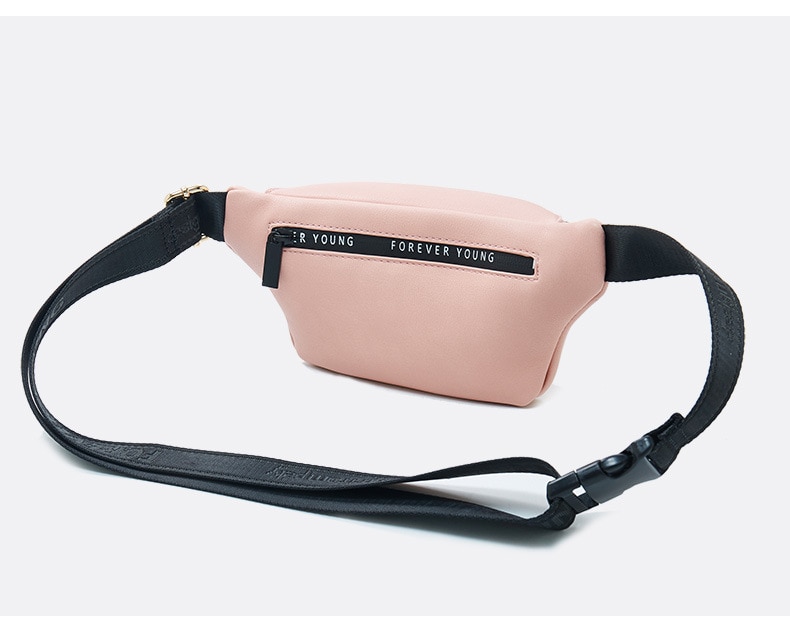 Multifunction PU Waist Bag