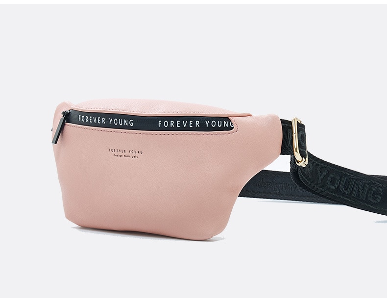 Multifunction PU Waist Bag