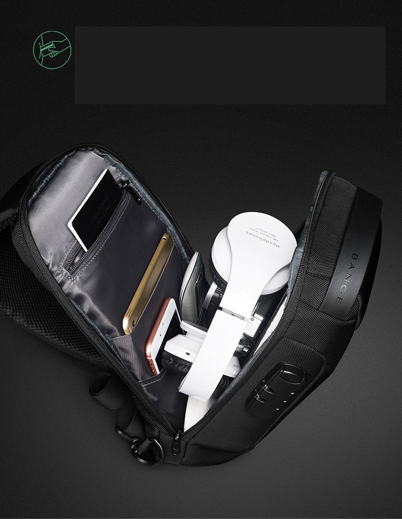 Men's Crossbody Oxford Cloth Bag